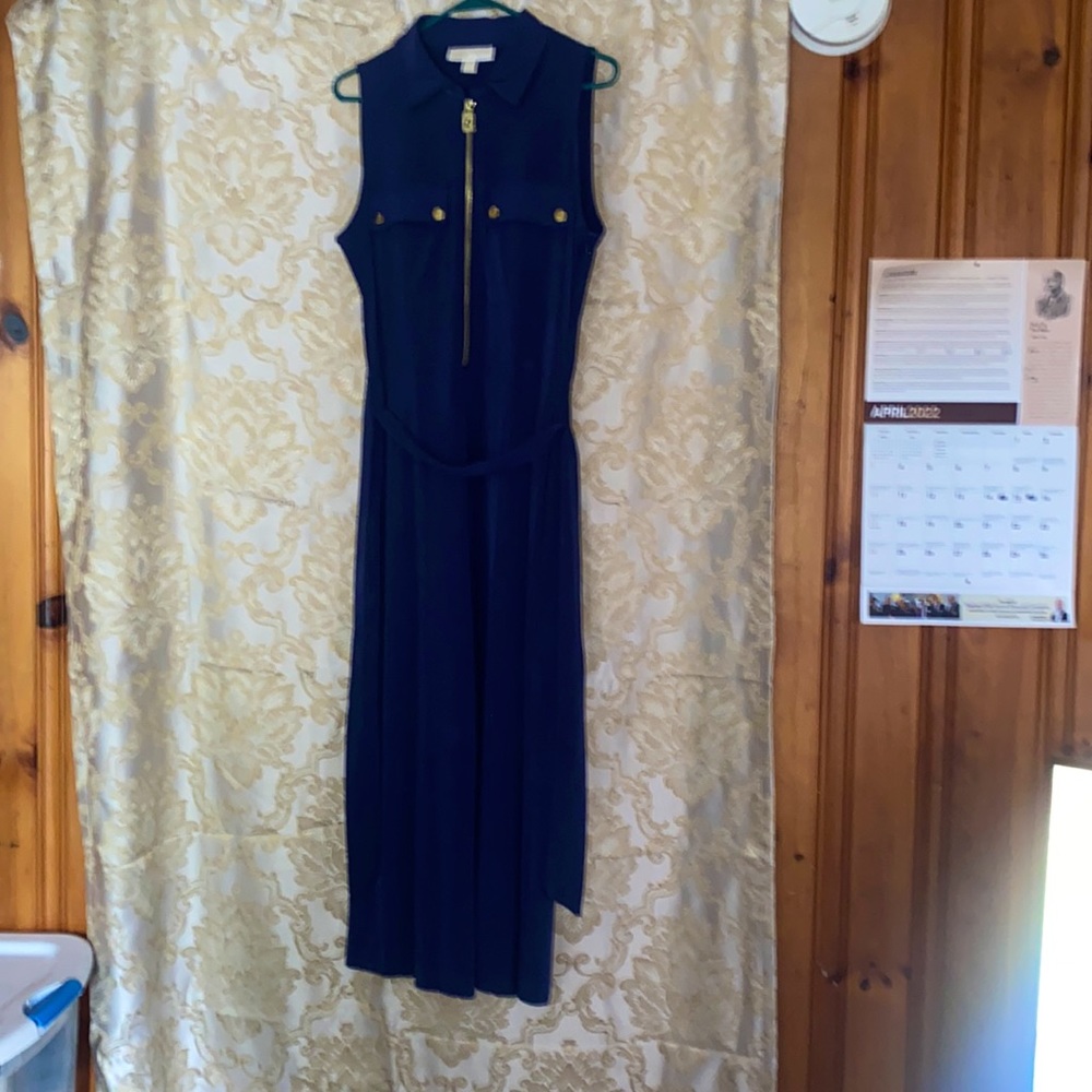 Navy blue romper